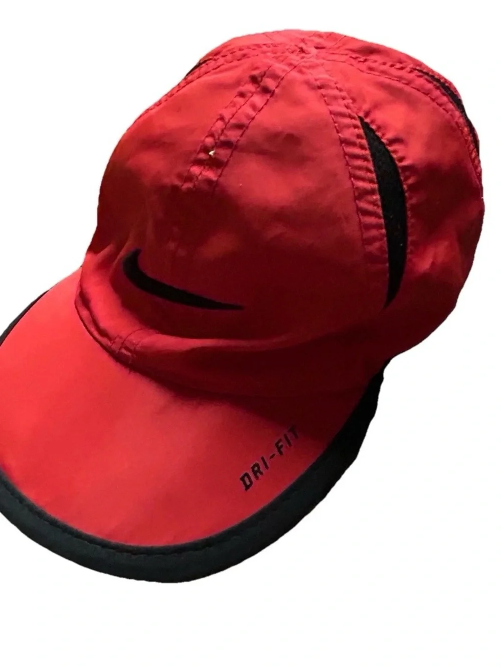 Baby Toddler Nike Red Dri-Fit Adjustable Hat Baseball Cap Summer